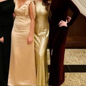 Revelry Astir Dress Gold/Champagne